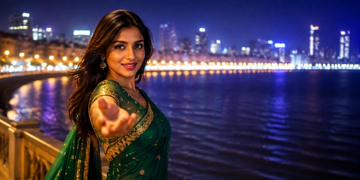 Evening entertainment in Mumbai Marine Drive casino setting